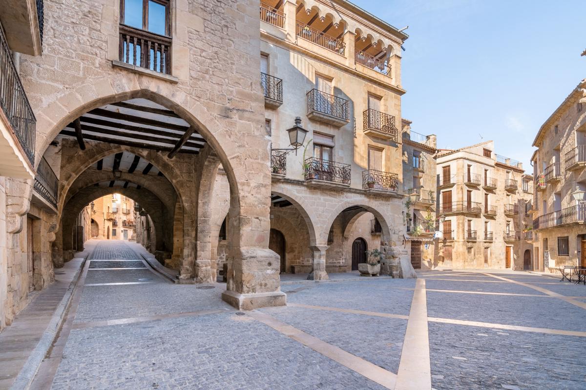 Plaza de España de Calaceite